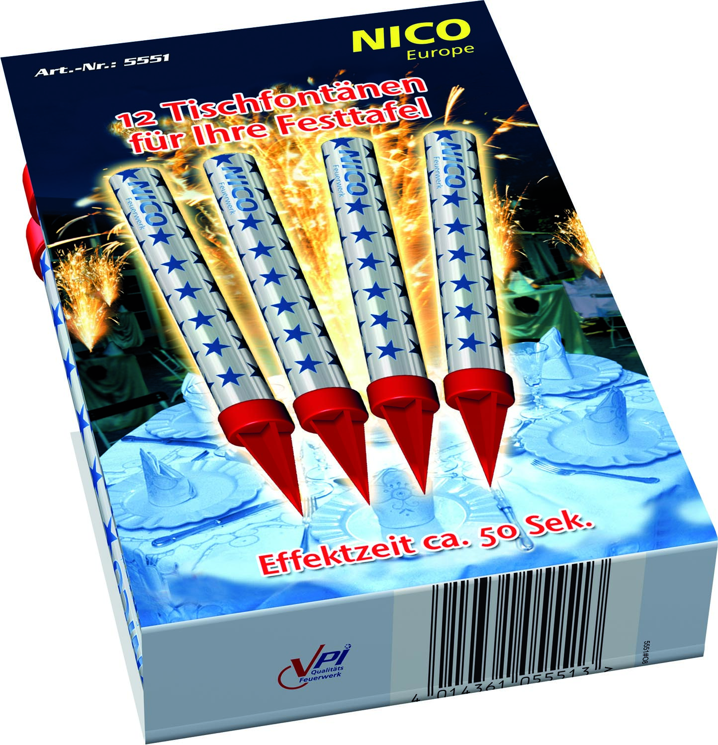 NICO Eisfontäne 12er Pack